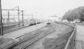 Tory stacyjne Jelenia Góra, 1980. Fot. J. Szeliga. Numer inwentarzowy:...